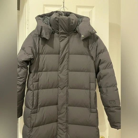 66North Dyngja Women's Black Coat - Picture 3 of 7